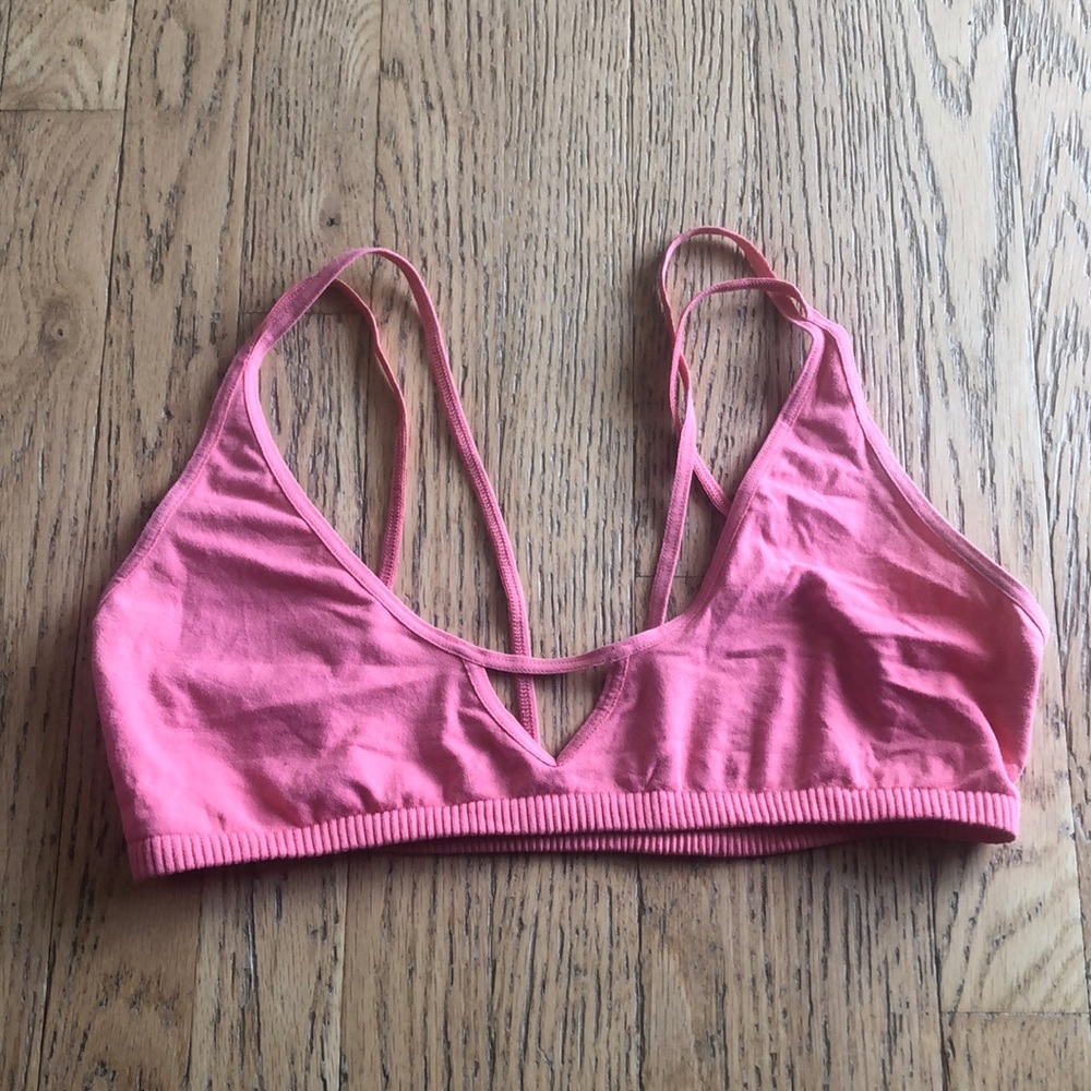 Coral Free People Intimate Bralette M\L